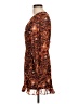 Montgomery Post 100% Recycled Polyester Orange Cocktail Dress Size Lg Petite - photo 5
