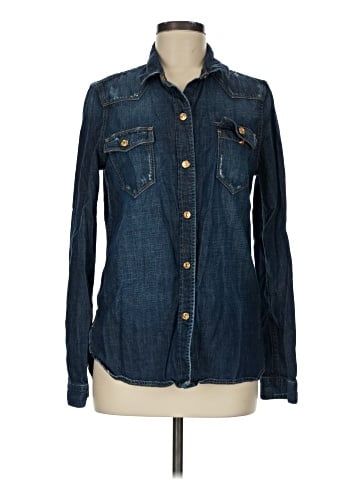7 For All Mankind Long Sleeve Button-Down Shirt (view 1)