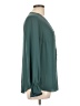 T Tahari 100% Polyester Teal 3/4 Sleeve Blouse Size L - photo 4