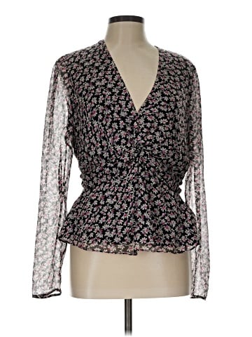Diane von Furstenberg Long Sleeve Blouse (view 1)