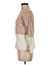 Poof! Color Block Tan Pullover Sweater Size M - photo 5