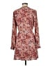 Just Fab Floral Tan Casual Dress Size M - photo 2