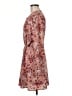 Just Fab Floral Tan Casual Dress Size M - photo 5