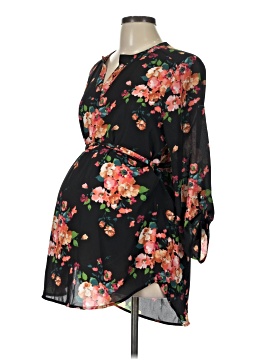 Full Moon Maternity Long Sleeve Blouse