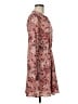 Just Fab Floral Tan Casual Dress Size M - photo 4