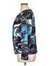 Pendleton 100% Silk Blue Long Sleeve Silk Top Size 16 Petite - photo 5