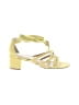 Adrienne Vittadini Yellow Sandals Size 7 - photo 1