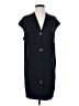 Hermès Black Blue Silk-blend sleeveless cardigan Size EU 36 / US 6 - photo 1