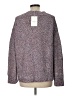 Lafayette 148 New York 100% Silk Tweed Gray Silk Pullover Sweater Size L - photo 2