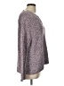 Lafayette 148 New York 100% Silk Tweed Gray Silk Pullover Sweater Size L - photo 4