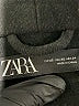 Zara 100% Polyester Black Coat Size XS - photo 6