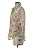 Cino 100% Cotton Paisley Ivory Long Sleeve Blouse Size S - photo 5