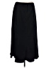Harold's Solid Black Formal Skirt Size 10 - photo 1