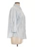 Croft & Barrow Blue 3/4 Sleeve Button-Down Shirt Size L - photo 4