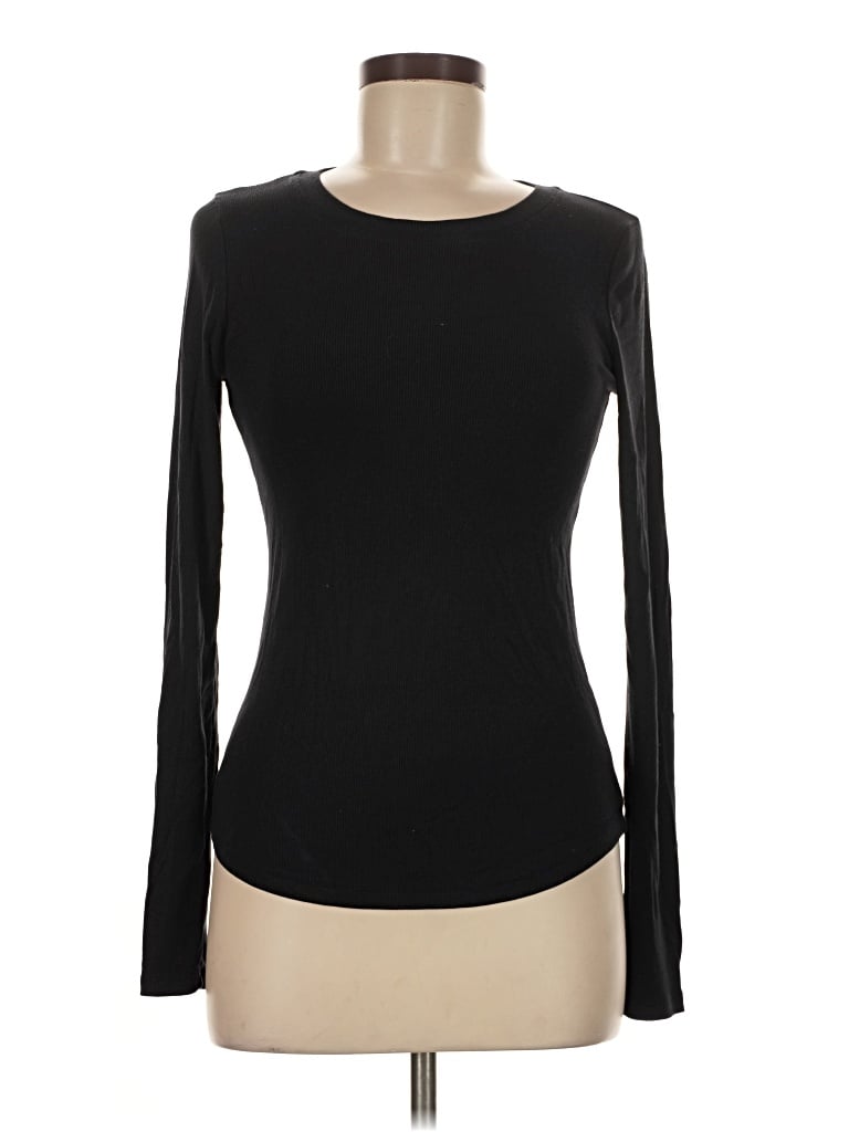 Pre-owned Wilfred Free Long Sleeve T-shirt In Black