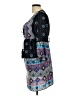 Flying Tomato Paisley Blue Black Casual Dress Size L (estimated) - photo 5