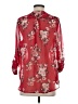 Kut from the Kloth 100% Polyester Red 3/4 Sleeve Blouse Size S - photo 2