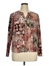 Dana Buchman Pink Long Sleeve Blouse Size XL - photo 1