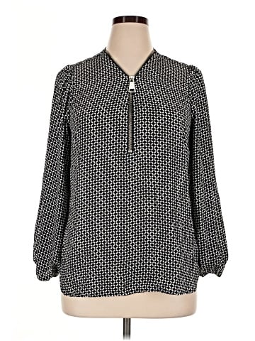 Premise Studio 3/4 Sleeve Blouse (view 1)