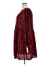 Bebop 100% Rayon Plaid Red Casual Dress Size 3X - photo 5