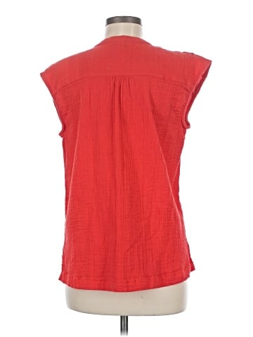 Studio West Sleeveless Button-Down Shirt (view 2)