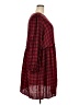 Bebop 100% Rayon Plaid Red Casual Dress Size 3X - photo 4