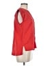 Studio West 100% Cotton Red Sleeveless Button-Down Shirt Size M - photo 4