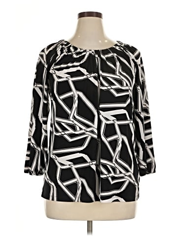 Style&Co 3/4 Sleeve Blouse (view 1)