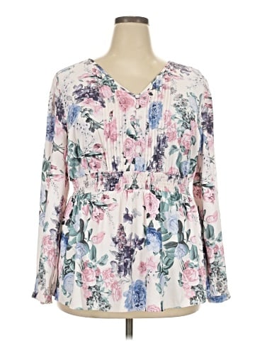 Torrid 3/4 Sleeve Blouse (view 1)