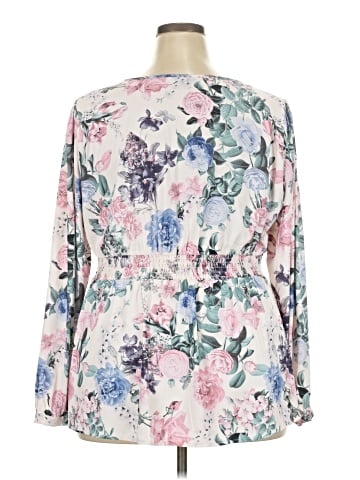 Torrid 3/4 Sleeve Blouse (view 2)