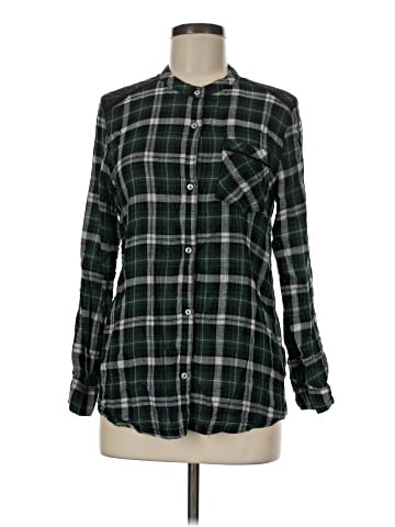 Vintage America Blues Long Sleeve Button-Down Shirt (view 1)
