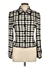 St. John Houndstooth Ivory Jacket Size 10 - photo 1
