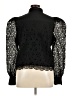 Express 100% Polyester Black Long Sleeve Blouse Size XL - photo 2