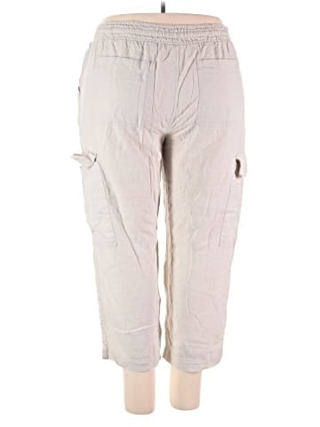 Time and Tru Linen Pants (view 2)