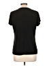 Notations Metallic Black Short Sleeve Top Size L - photo 2