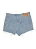 Levi's Blue Denim Shorts Size 28 waist - photo 2