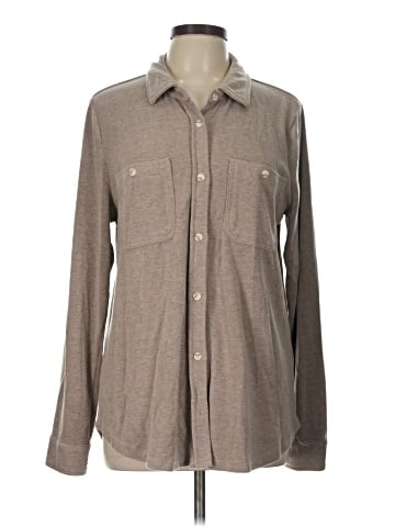 Thread & Supply Long Sleeve Button-Down Shirt (view 1)