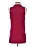 Mossimo 100% Polyester Burgundy Sleeveless Blouse Size S - photo 2