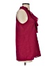 Mossimo 100% Polyester Burgundy Sleeveless Blouse Size S - photo 4