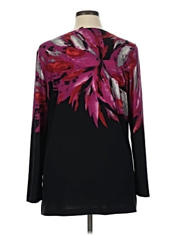 Dana Buchman Long Sleeve Blouse (view 2)