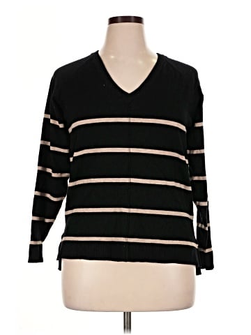 Bobeau Pullover Sweater (view 1)