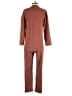 Storq Solid Brown Jumpsuit Size Med Maternity (3) - photo 2