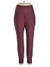 Active by Old Navy Solid Burgundy Active Pants Size L - photo 1