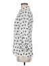 Freebird 100% Polyester Animal Print Silver Long Sleeve Blouse Size M (estimated) - photo 5