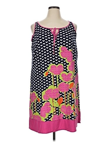 Kaari Blue Casual Dress (view 1)