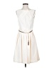 Ellen Tracy Solid Ivory Cocktail Dress Size 4 - photo 1
