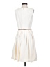 Ellen Tracy Solid Ivory Cocktail Dress Size 4 - photo 2