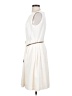 Ellen Tracy Solid Ivory Cocktail Dress Size 4 - photo 5