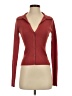 Intermix Burgundy Cardigan Size S - photo 1