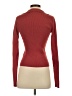 Intermix Burgundy Cardigan Size S - photo 2